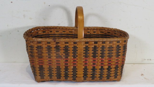 New England woven market basket in 2 colors (1 of 6)