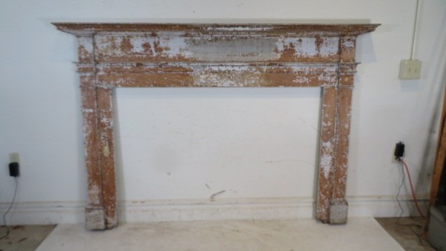 Early 19th century fireplace mantle (1 of 5)
