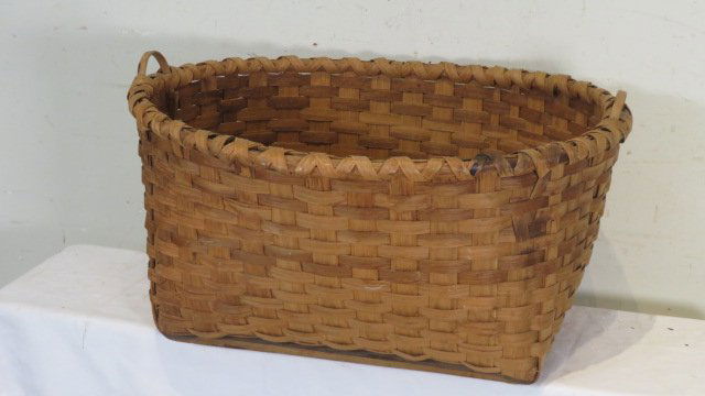 Large double handle hickory basket (1 of 5)