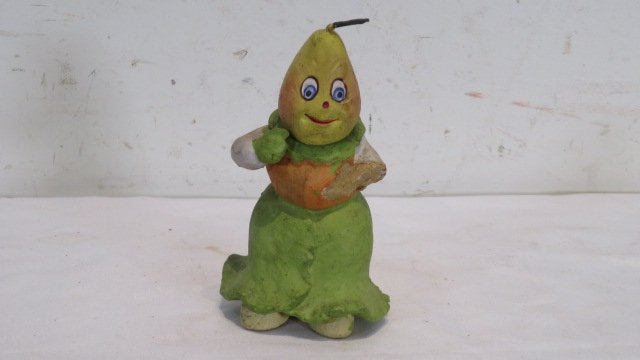 Halloween papier-mache vegetable candy container (1 of 6)