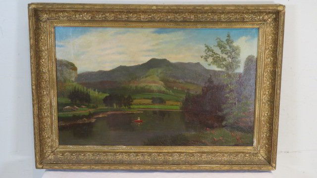 O/C landscape painting (1 of 8)