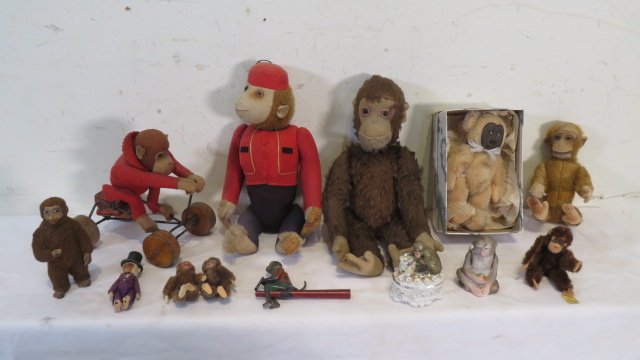 Group of 13 monkey figures (1 of 11)