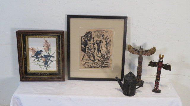 5 misc. items includes contemporary art (1 of 6)