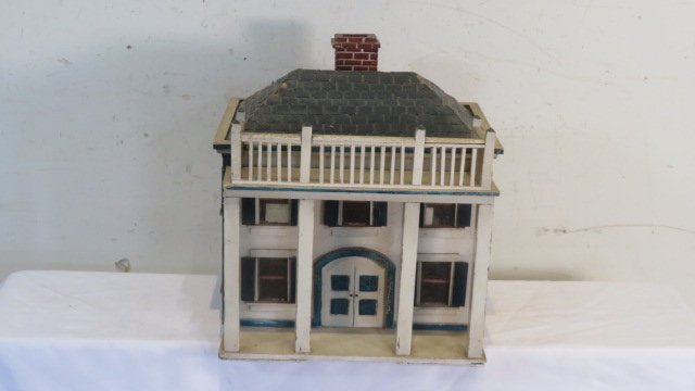 Mid-century wood house model (1 of 5)