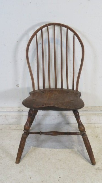 Late 18th early 19th century 7-spindle Windsor chair (1 of 7)