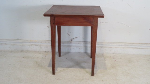 19th century pine stand table (1 of 5)