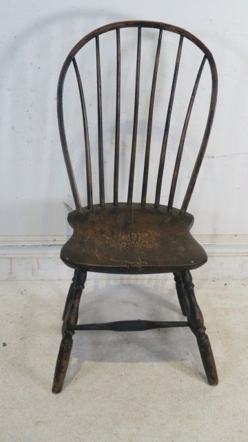 Late 18th century 7-spindle Windsor chair (1 of 5)