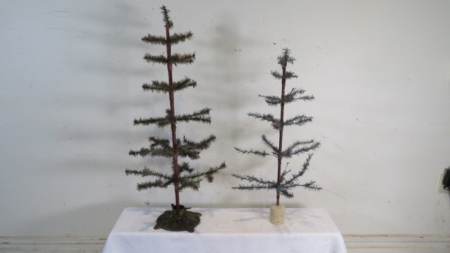2 Christmas feather trees (1 of 5)