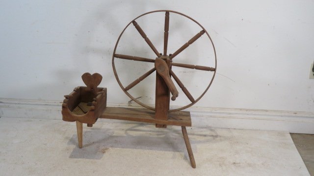 Primitive spinning wheel (1 of 4)