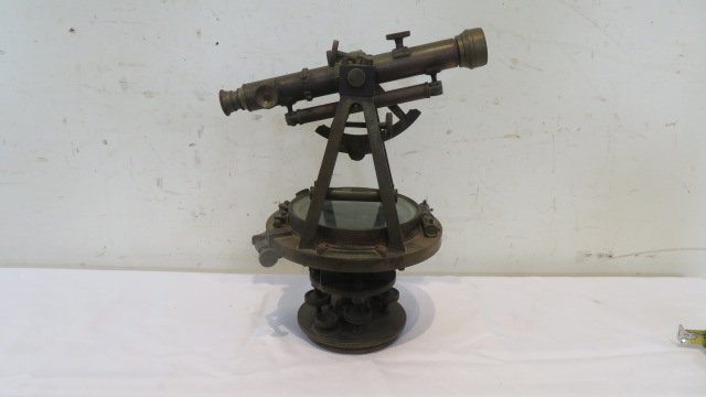 Brass surveyor's transit (1 of 7)