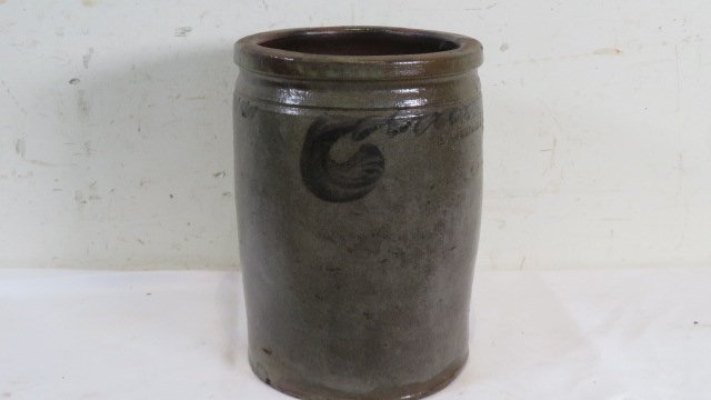 S. Bell & Son stoneware jar (1 of 5)