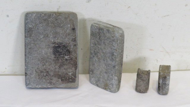 4 carved stone books (1 of 9)
