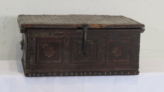 17th century bible box (1 of 15)