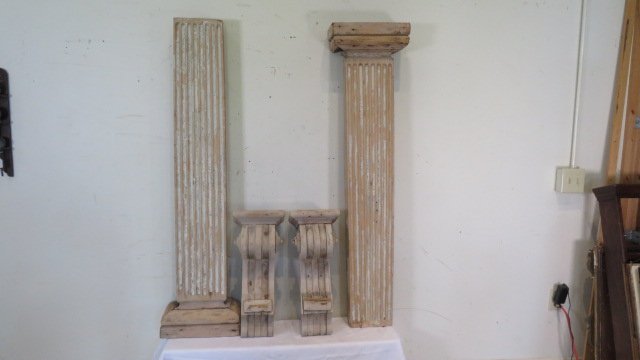 Architectural pilasters & corbels (1 of 3)