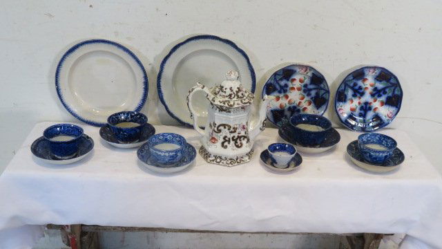 Group of Staffordshire & gaudy ironstone (1 of 6)