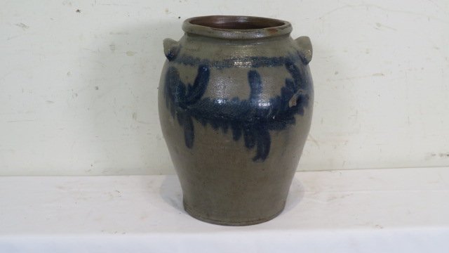 Early ovoid stoneware jar by R. Butt, Washington City, D.C. (1 of 7)
