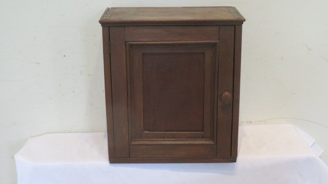 Walnut dovetailed hanging cupboard (1 of 6)