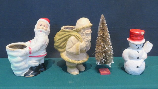 Group of 4 vintage Christmas items (1 of 4)