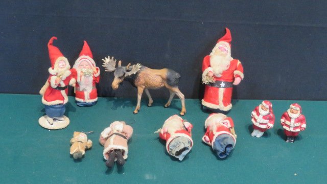 Group of 10 vintage Christmas items (1 of 10)