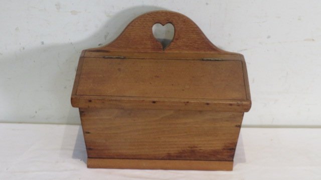 Walnut hanging candle box (1 of 5)