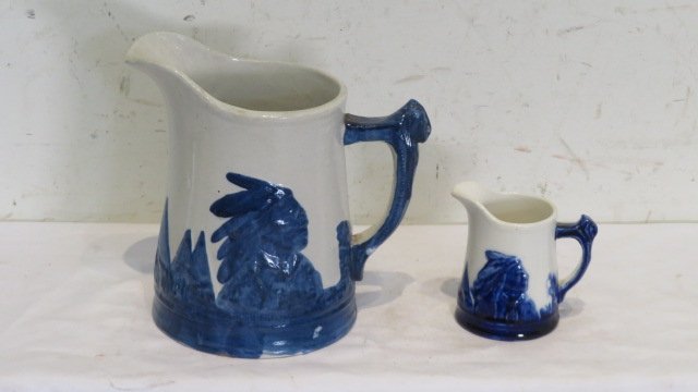 2 Sleepy Eye pitchers (1 of 6)