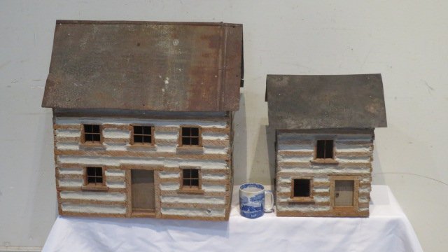 2 contemporary log cabins with tin roofs (1 of 6)