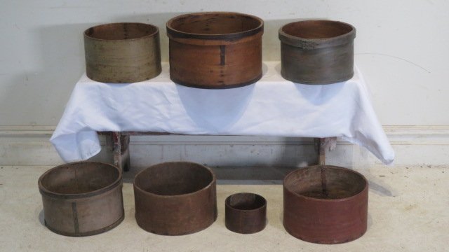 Group of 7 wood grain measures (1 of 5)