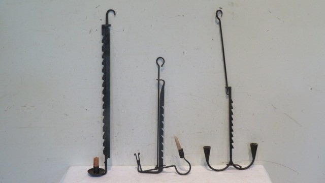 3 pieces of contemporary iron lighting (1 of 4)