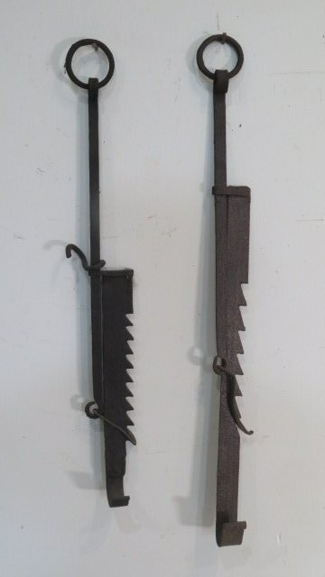 2 early fireplace adjustable trammels (1 of 4)