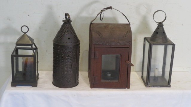 Group of 4 contemporary lanterns (1 of 7)