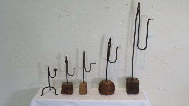 Group of 5 contemporary rush lights (1 of 3)