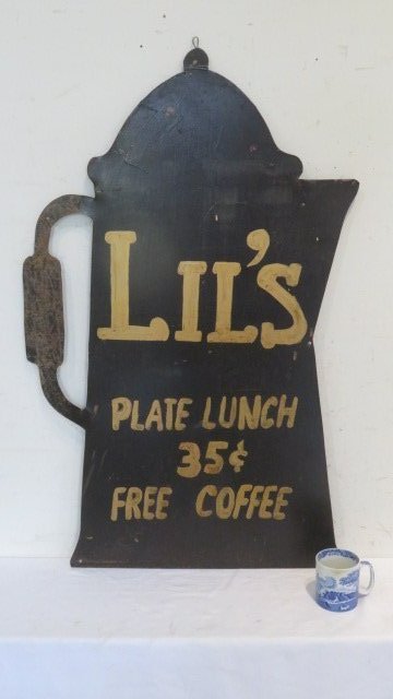 Tin Lil's Plate Lunch sign (1 of 4)