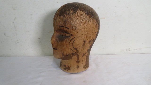 Wood Milliner's head (1 of 4)