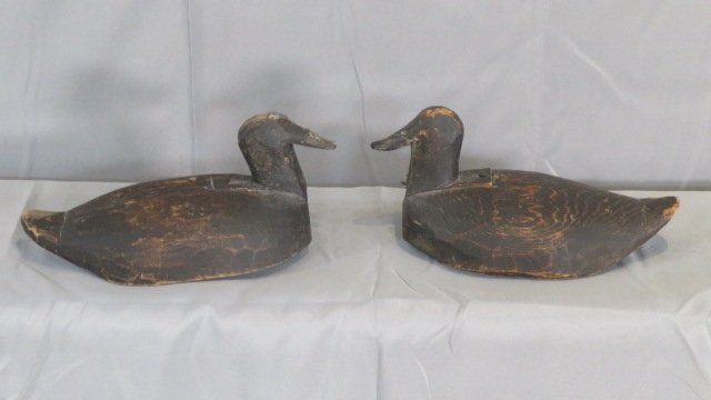 2 primitive duck decoys (1 of 9)