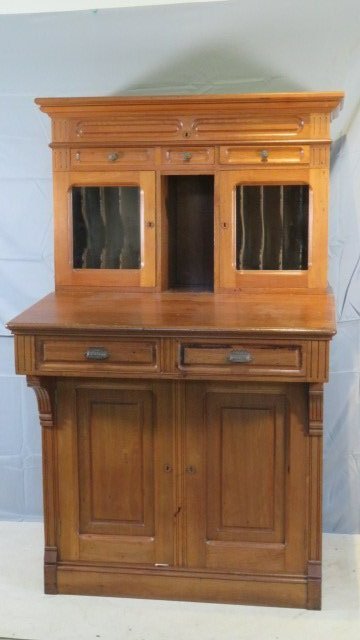 Walnut 3-pc standing desk (1 of 6)