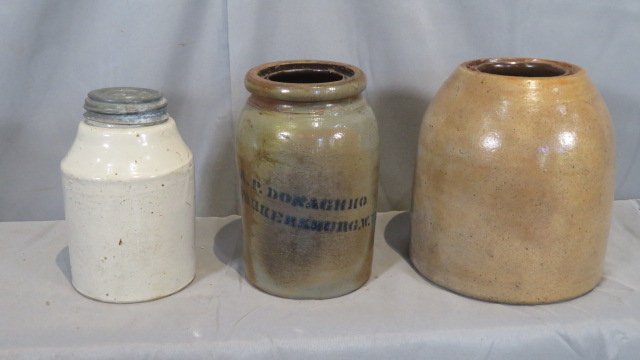 3 stoneware canning jars (1 of 7)