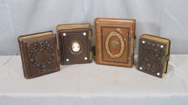 4 Leather Bound Photo Albums (1 of 7)