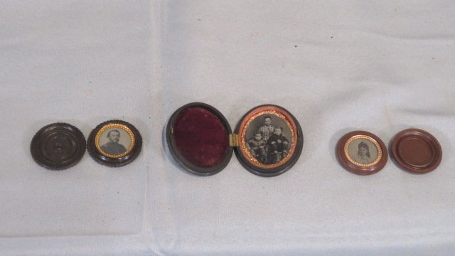 3 unusual gutta percha photograph cases (1 of 5)