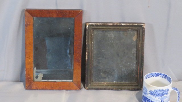 2 early 19th century hanging wall mirrors (1 of 4)