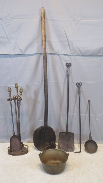 Group of 6 fireplace items (1 of 5)