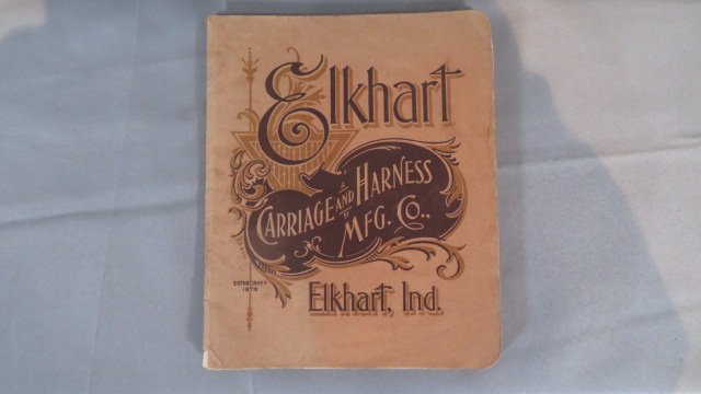 1898 catalog Elkhart Carriage & Harness Co. (1 of 9)