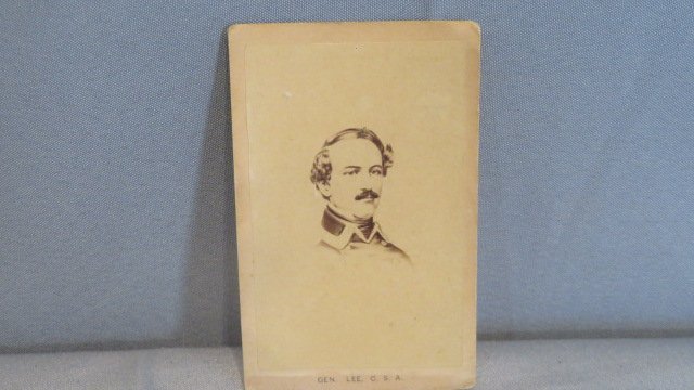 C.S.A. CDV Civil War Confederate Gen. Robert E. Lee (1 of 4)