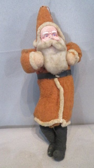 9" cotton batting Santa ornament (1 of 3)