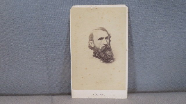 CDV Civil War image of Confederate General A.P. Hill (1 of 3)