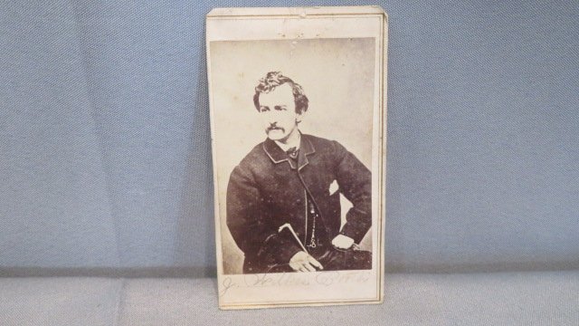 CDV of John Wilkes Booth (1 of 3)