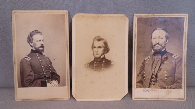 3 CDV Civil War images of Union Generals (1 of 7)