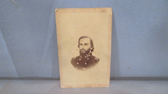 CDV Civil War image of Confederate General John Hunt Morgan (1 of 3)