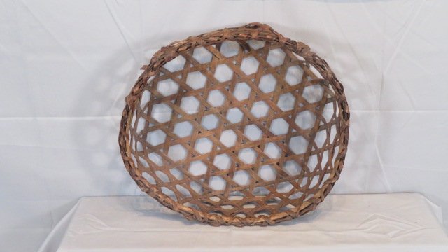 Large cheese basket in original old patina (1 of 4)