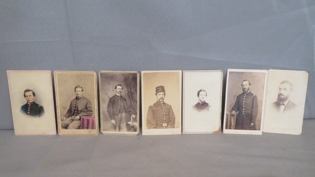7 CDV images of Civil War soldiers (1 of 5)