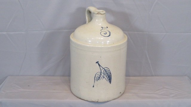 Early unmarked Red Wing 5-gal jug (1 of 5)